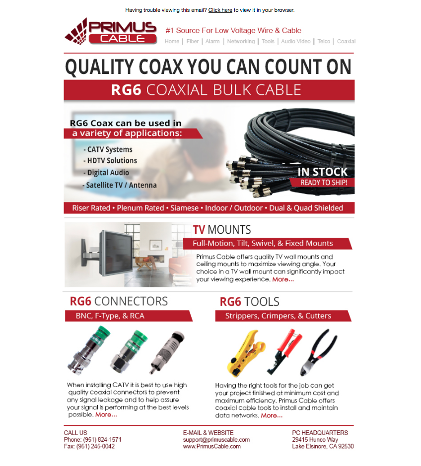 Coax 6Email